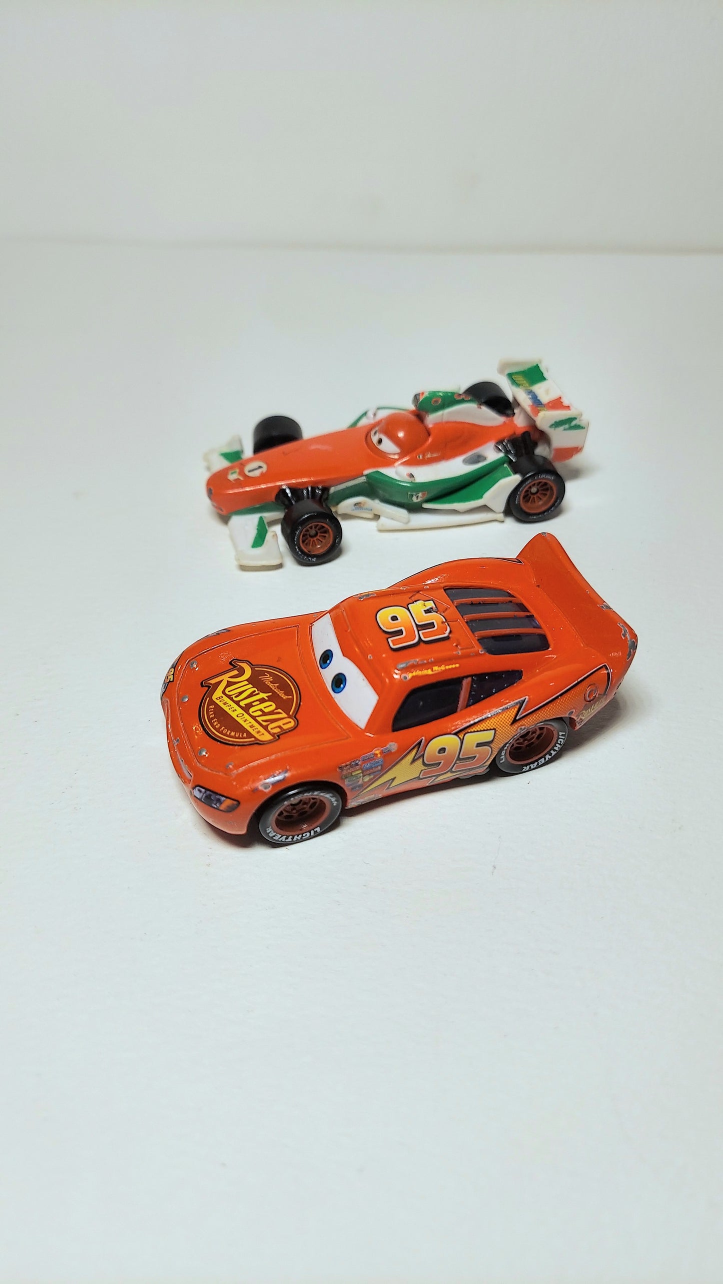 Disney Pixar Cars Lot Lightning McQueen, Francesco Bernoulli