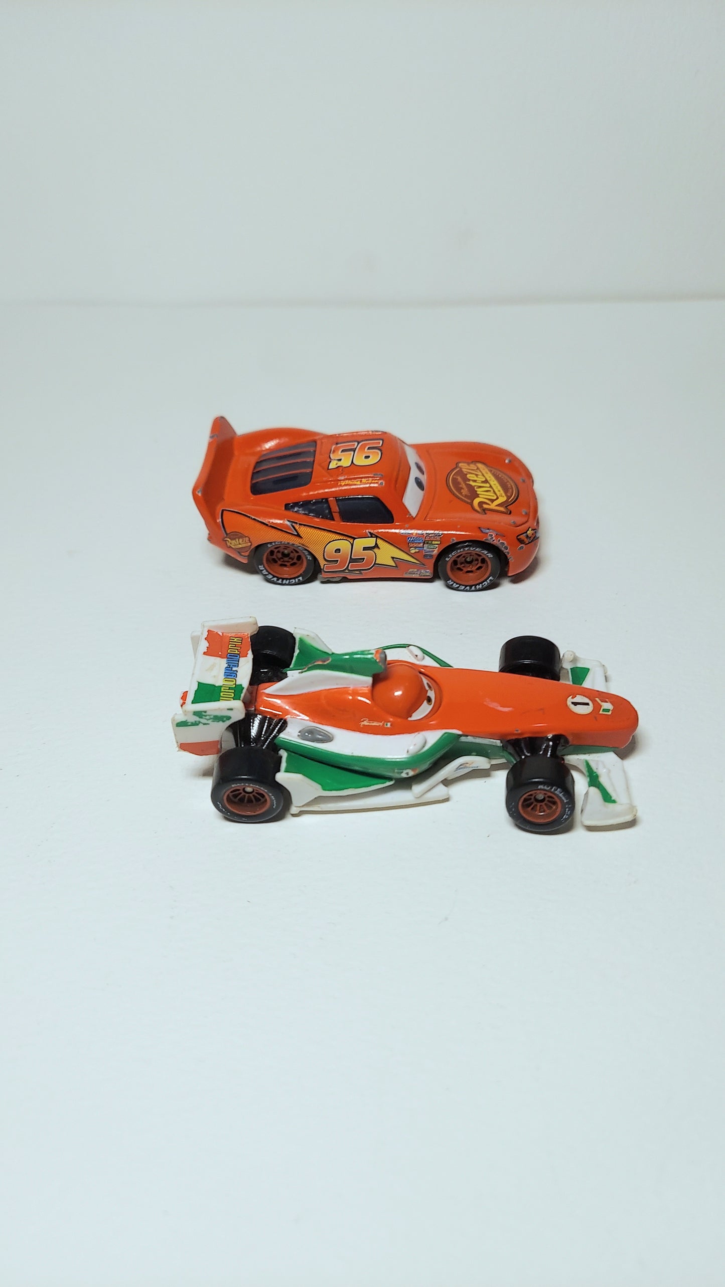 Disney Pixar Cars Lot Lightning McQueen, Francesco Bernoulli