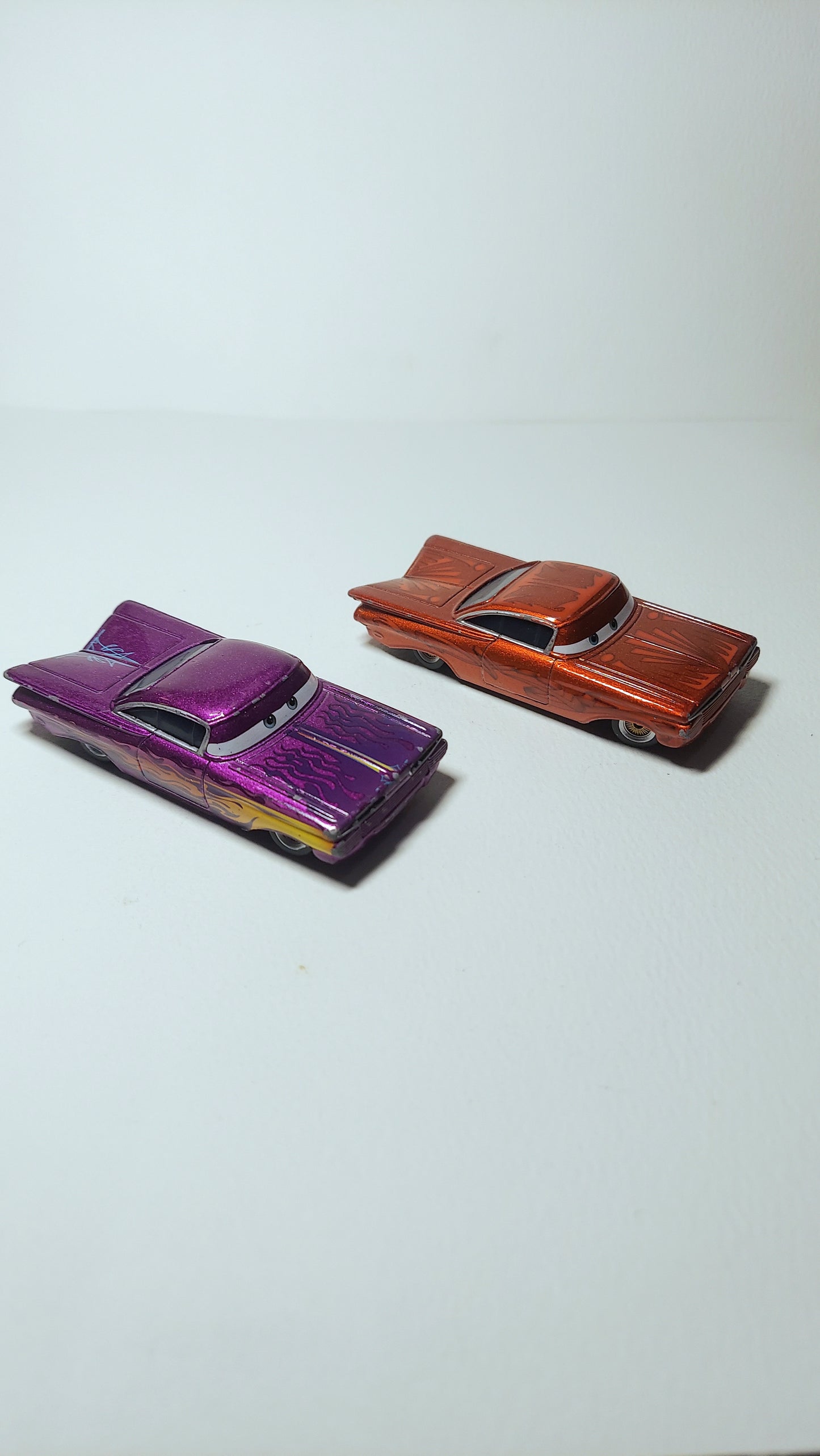 Disney Pixar Cars Ramone, and Ramone Purple Flame