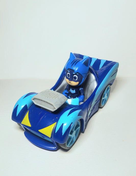 PJ Masks Figures CATBOY Cat Car Vehicle Race Hot Rod With Figure