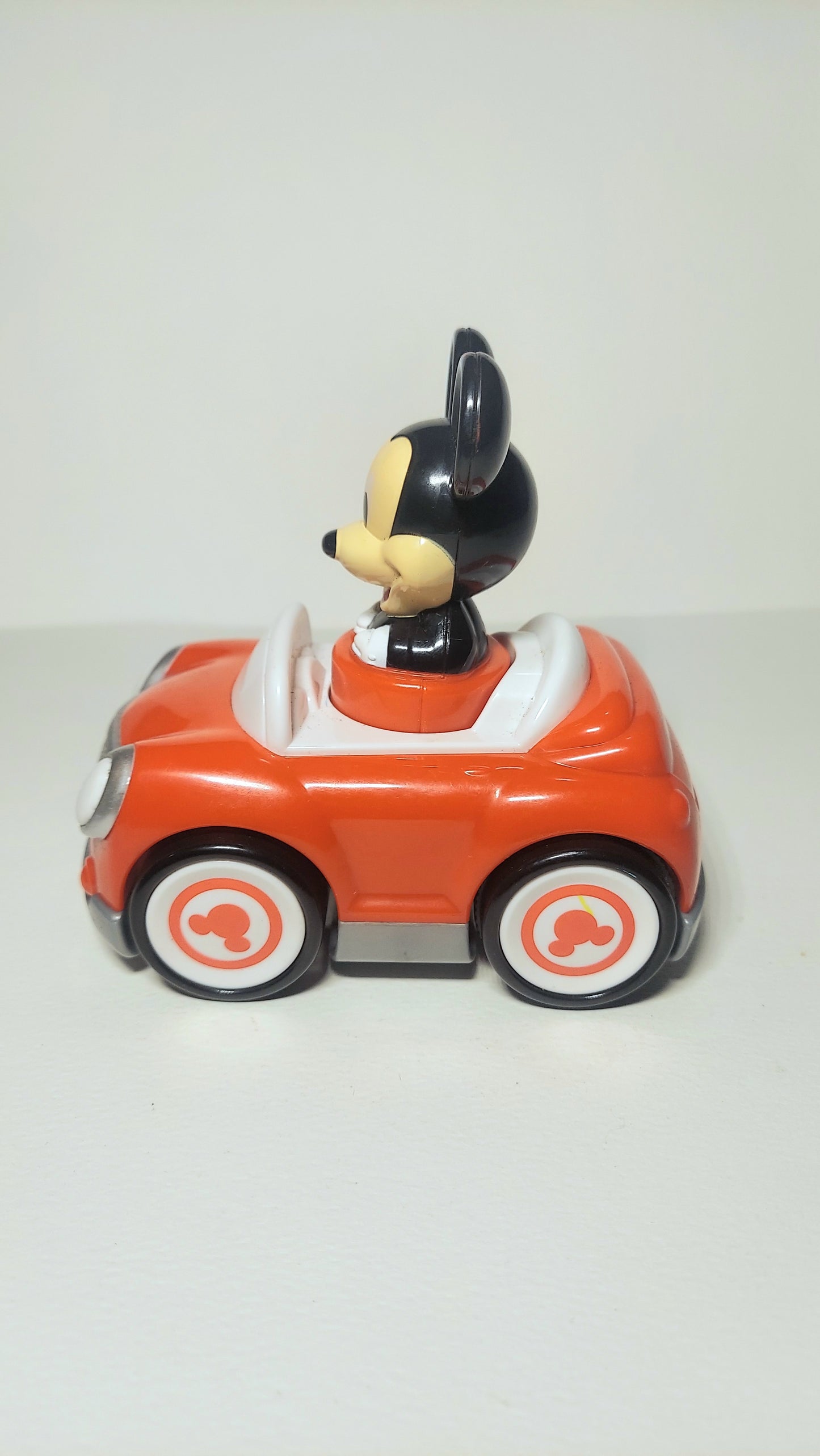 Disney Mickey Mouse Hap P Kid Push n Go Red Race Car