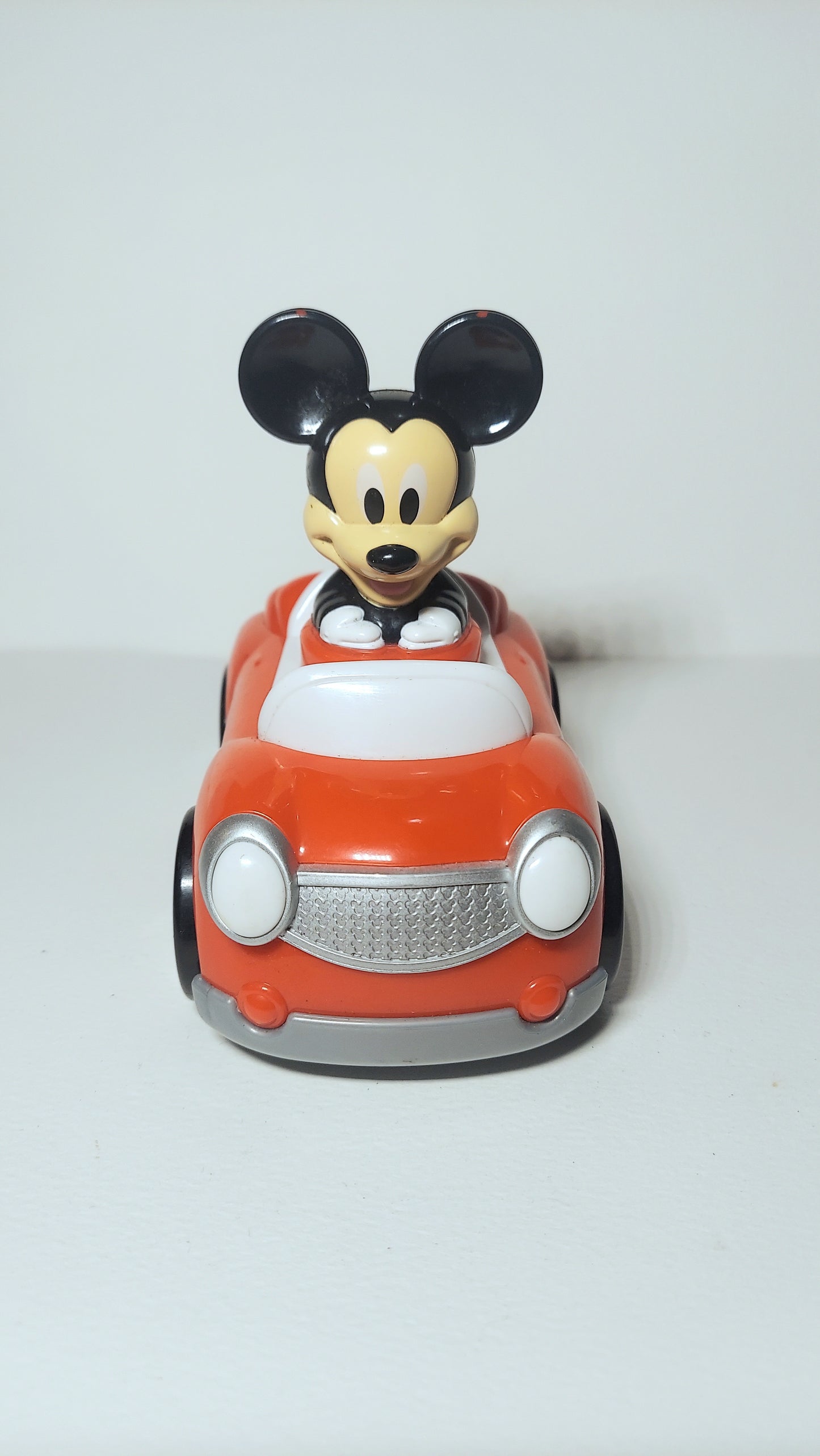 Disney Mickey Mouse Hap P Kid Push n Go Red Race Car