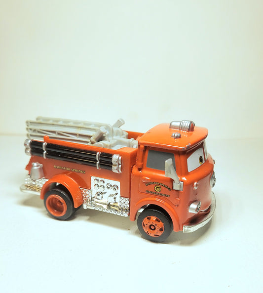 Disney Pixar Cars Red Fire Truck Radiator Springs Diecast