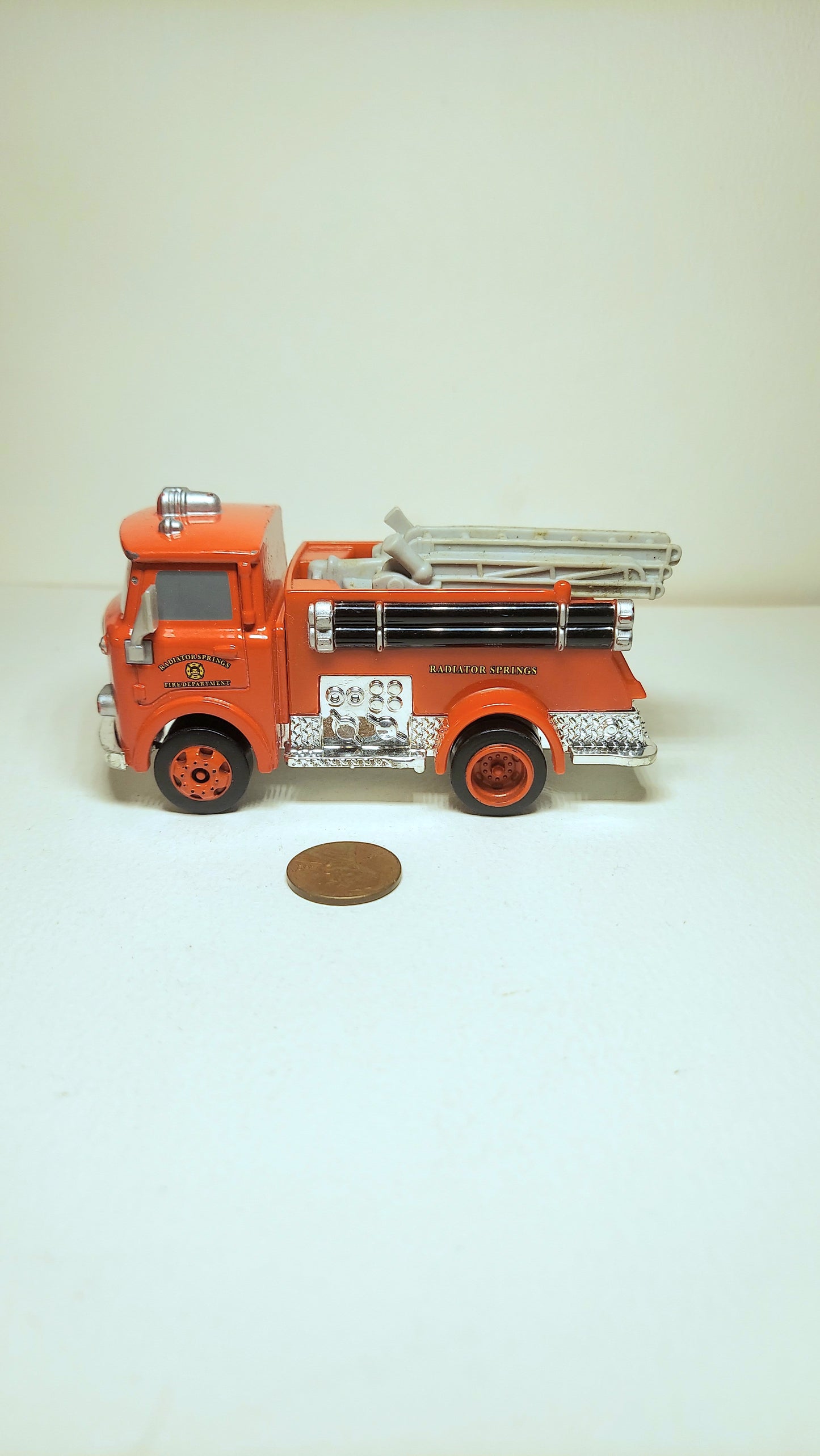 Disney Pixar Cars Red Fire Truck Radiator Springs Diecast