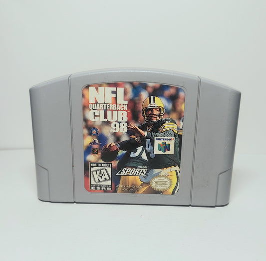 NFL Quarterback Club 98 (Nintendo 64) N64 Cart Only