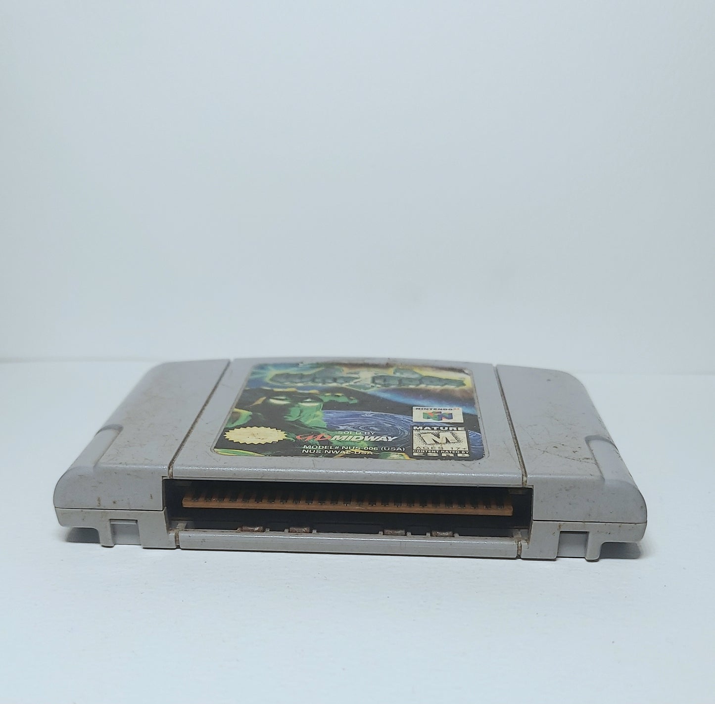 Nintendo N64 War Gods Authentic Midway Games 1997 Tested & Working Cartridge