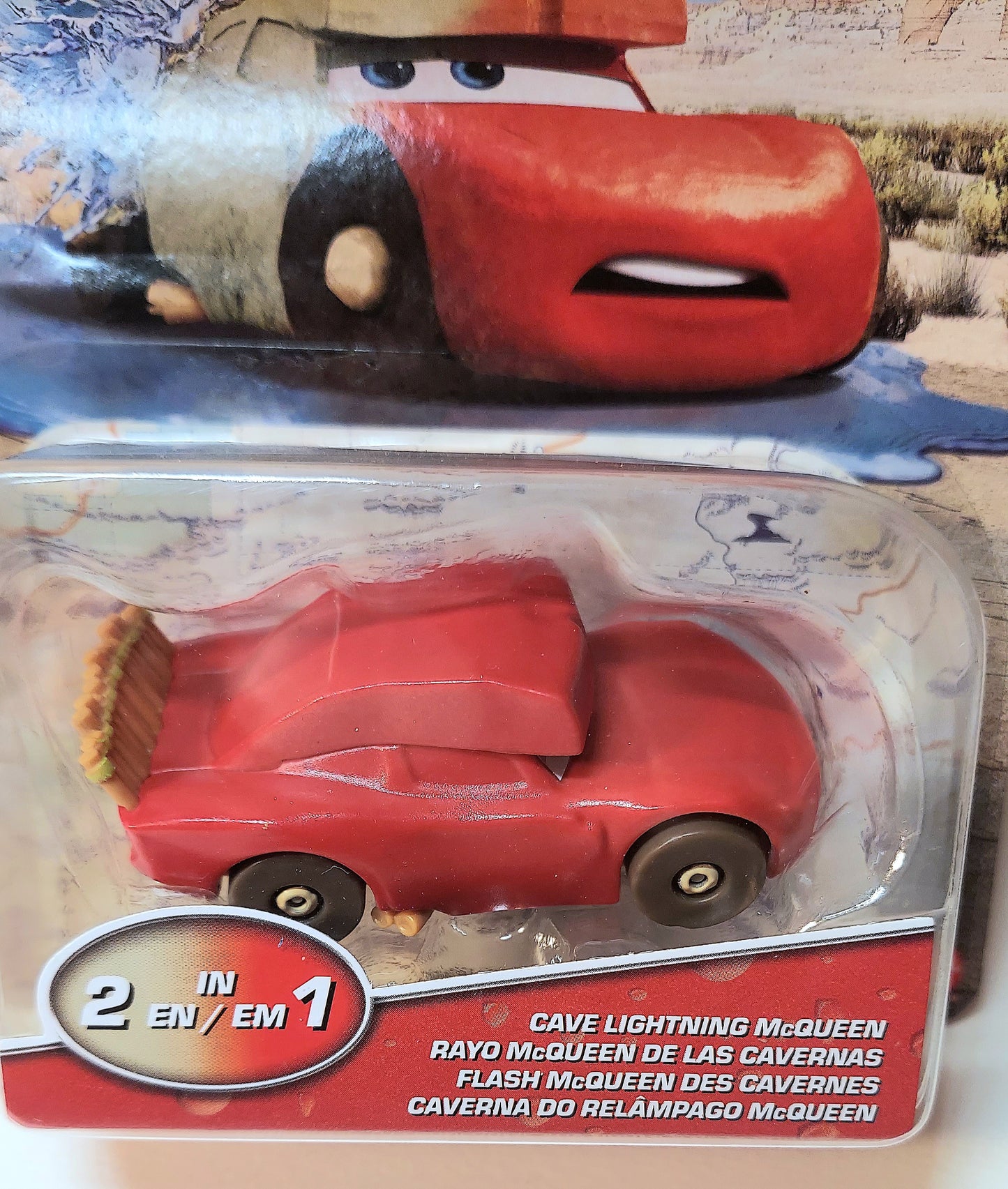 Disney Pixar 2022 Cars On The Road Color Changers CAVE LIGHTNING MCQUEEN HDM67