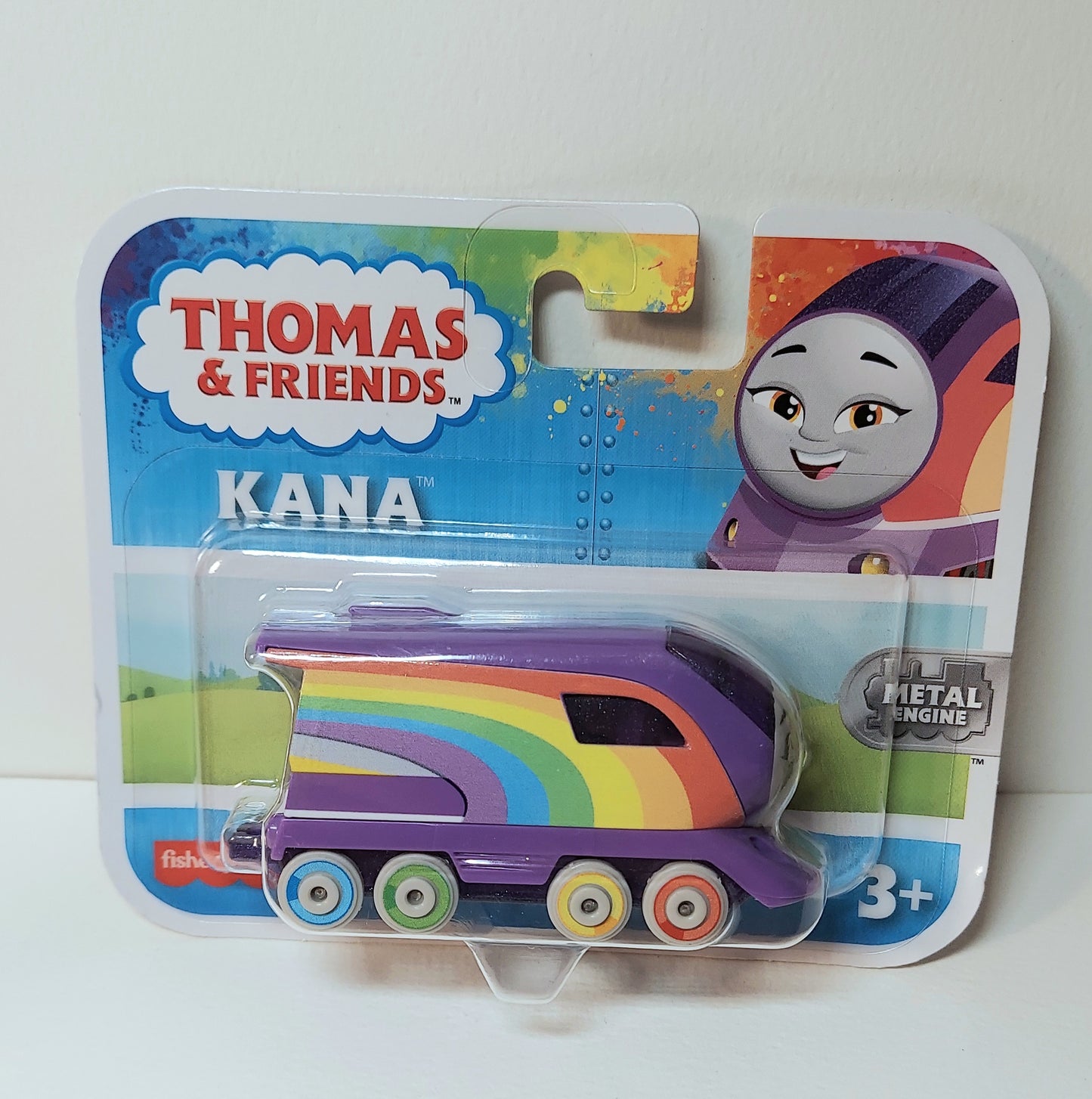 Thomas & Friends Rainbow KANA Metal Engine Fisher Price HHN57