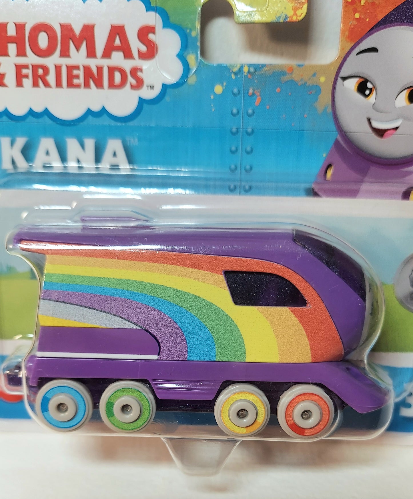 Thomas & Friends Rainbow KANA Metal Engine Fisher Price HHN57