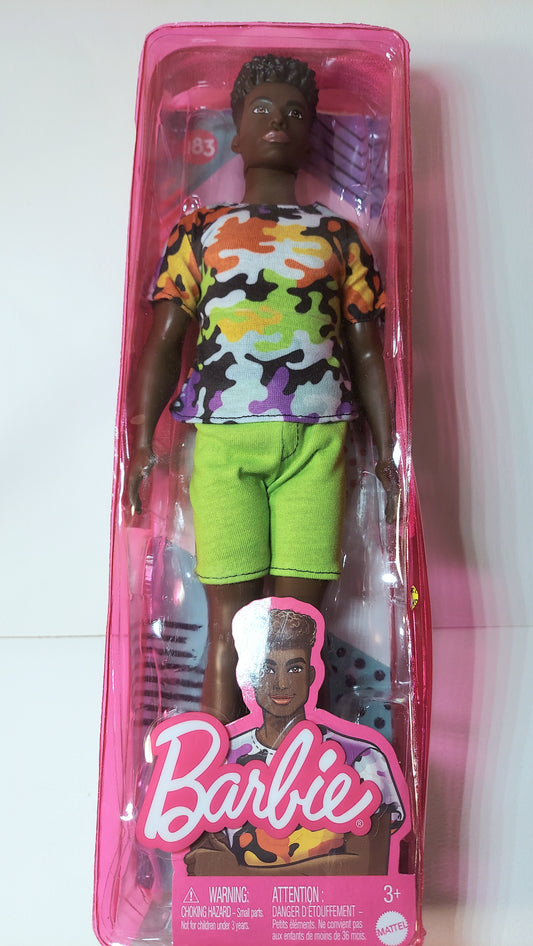 Barbie Fashionistas 183 KEN DOLL - African American 684173-A