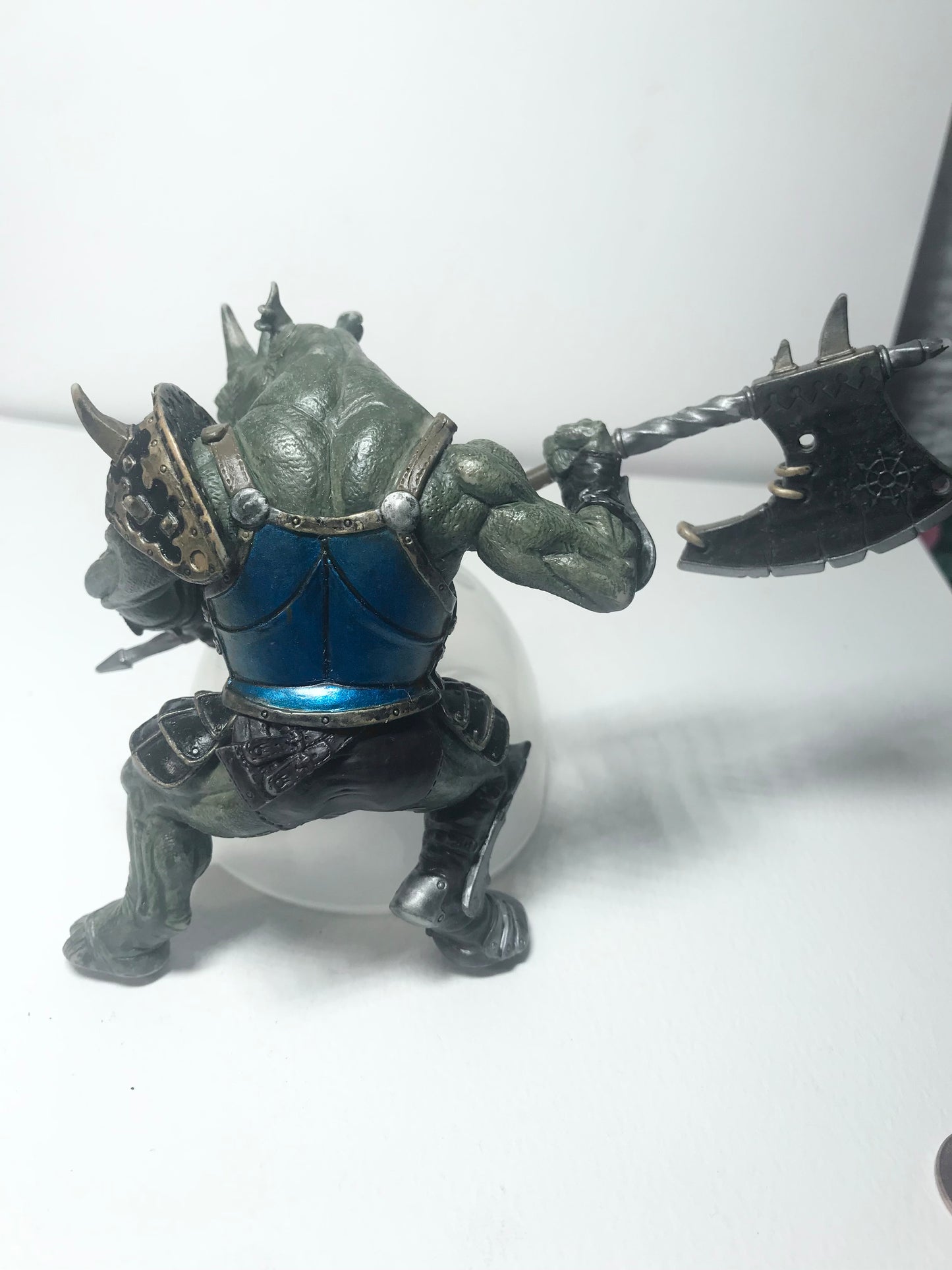 Papo Fantasy World RHINO MUTANT Action Figure 2007 Medieval Mythical Warrior