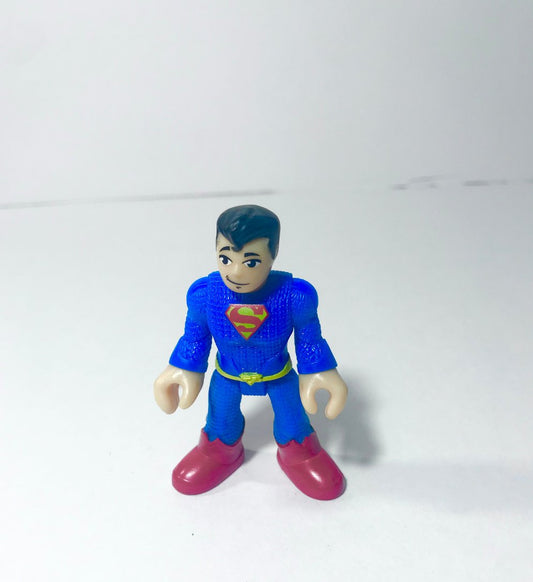 3” DC COMICS (s13) mini super man action figure red blue Collectors