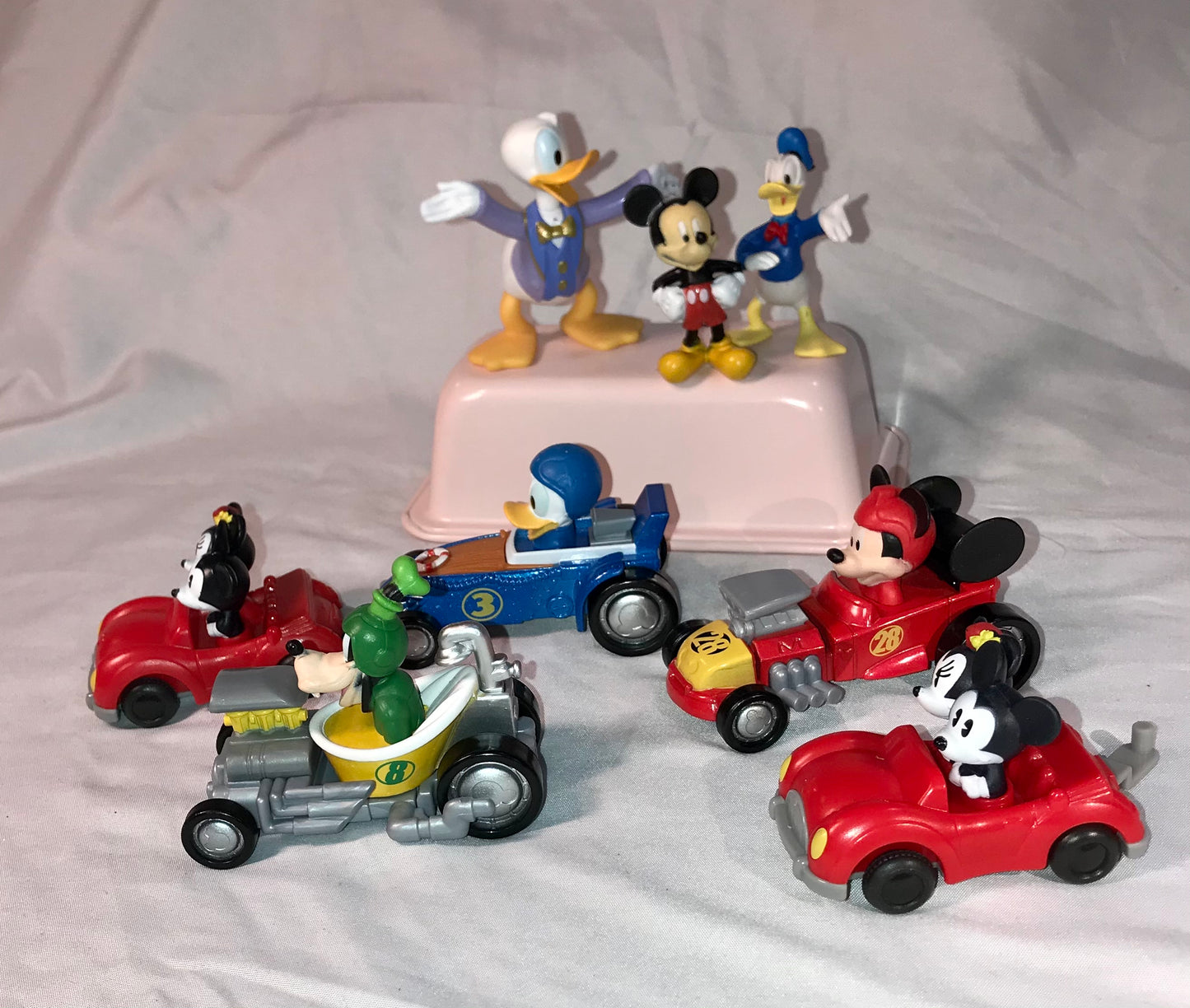 Disney figurines mixed lot of 8