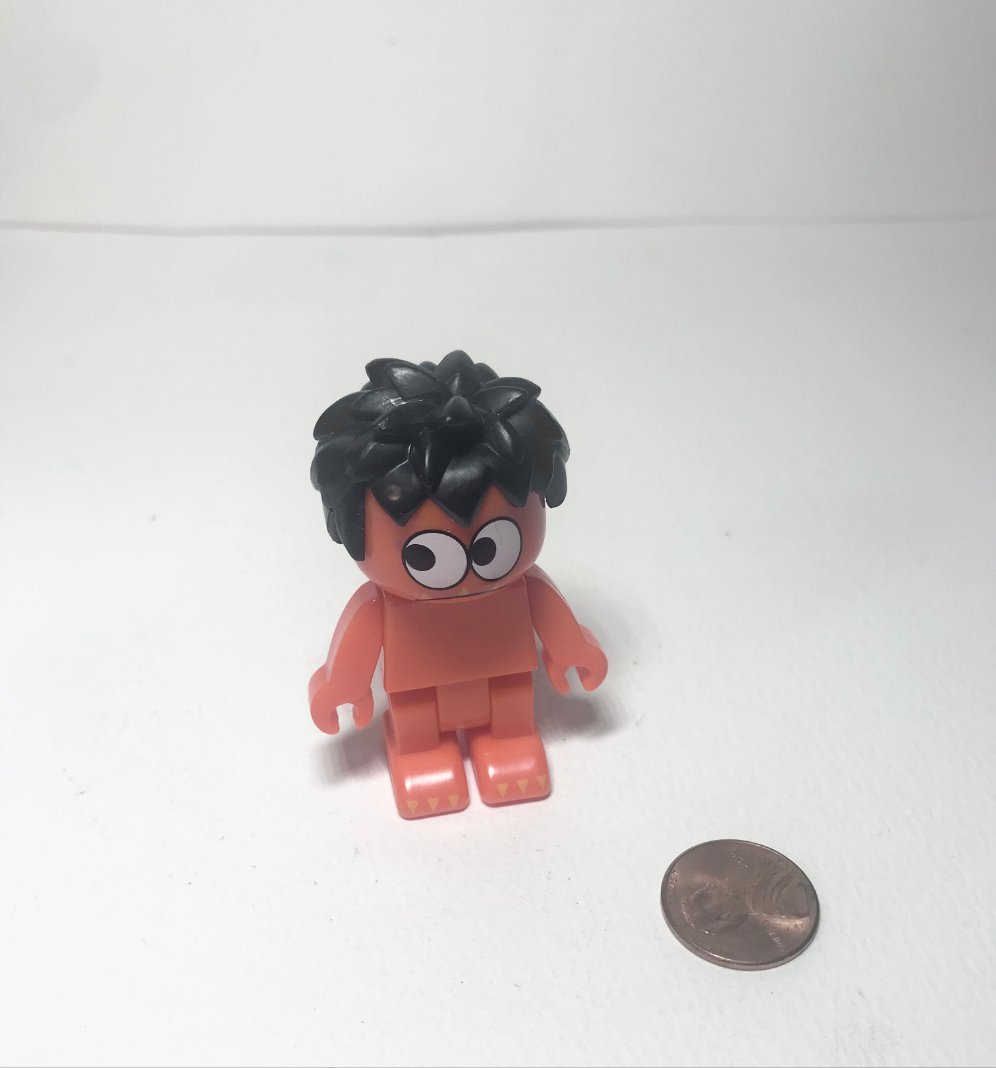 Moe Action Figure 3" Ryan's World From Blind Bag Series 1 Orange Monster Toy