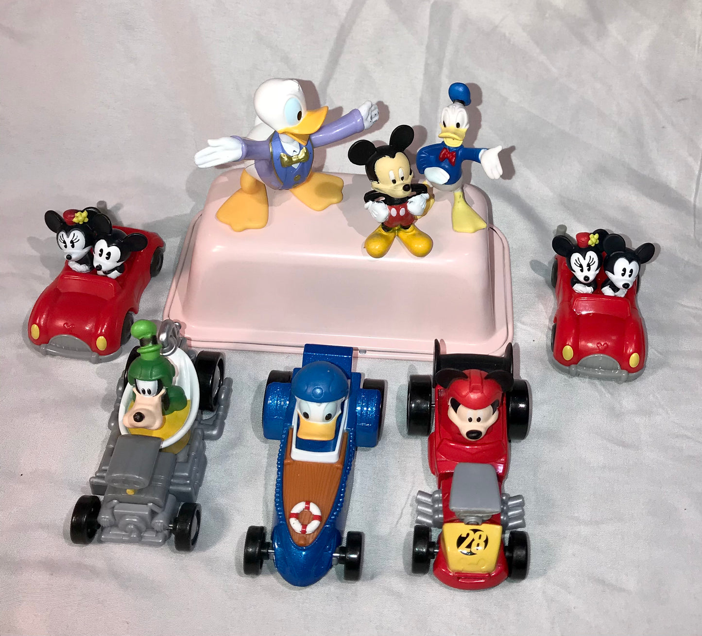 Disney figurines mixed lot of 8