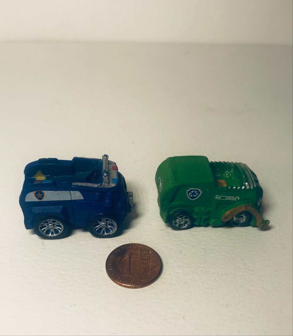 Nickelodeon Paw Patrol  Lot of 2 Truck Sky Marshall Rubble SML