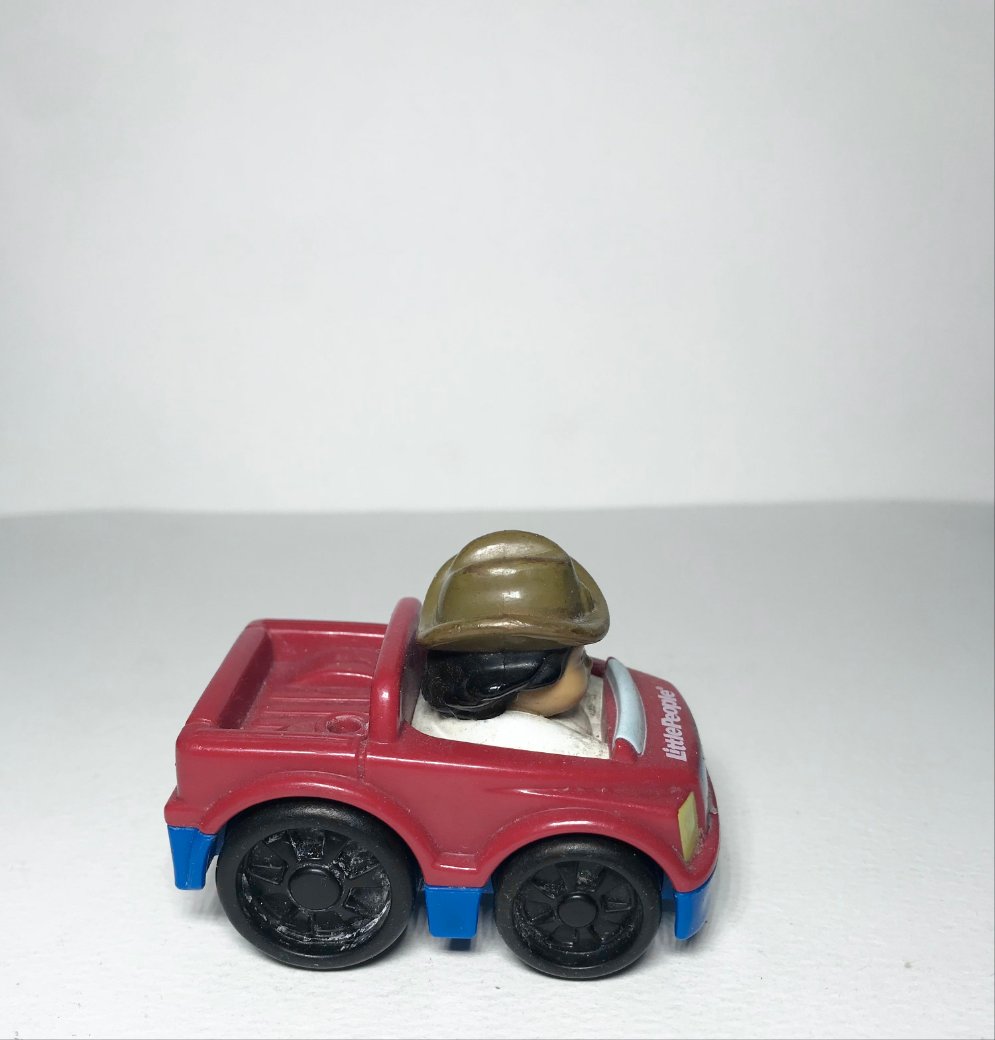 Fisher Price Little People Wheelie Red Pickup Truck 2009 T5629