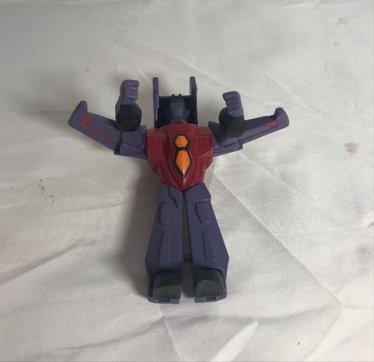 2008 Transformers Animated Starscream Mcdonalds Happy Meal Action Figure Toy
