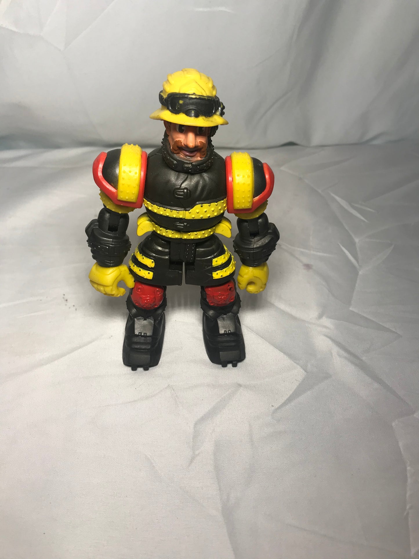 Rare vintage Rescue Heroes fireman action Figure