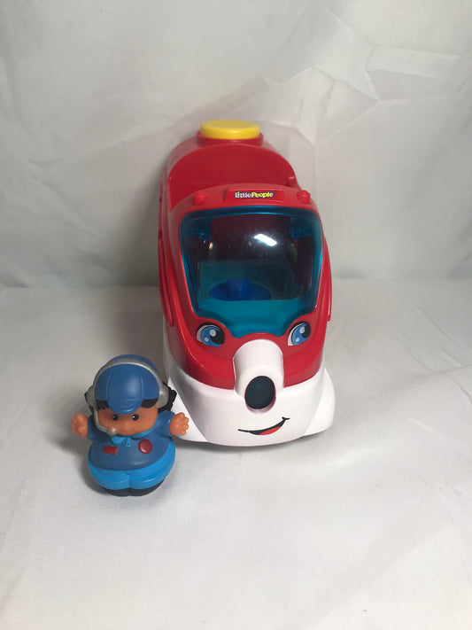 Fisher-Price Little People Friendly Passenger- Works Great #DYP25