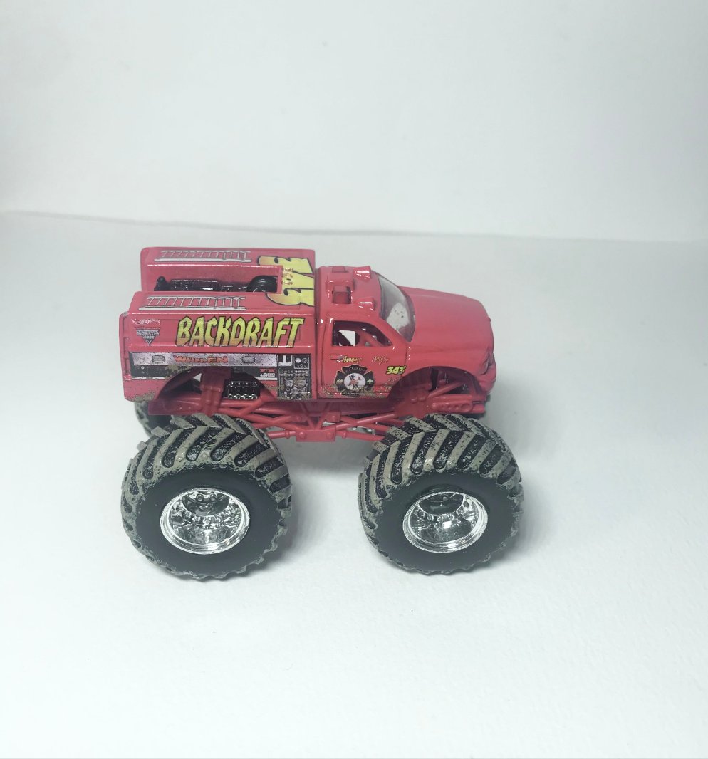 Hot wheels monster jam backdraft