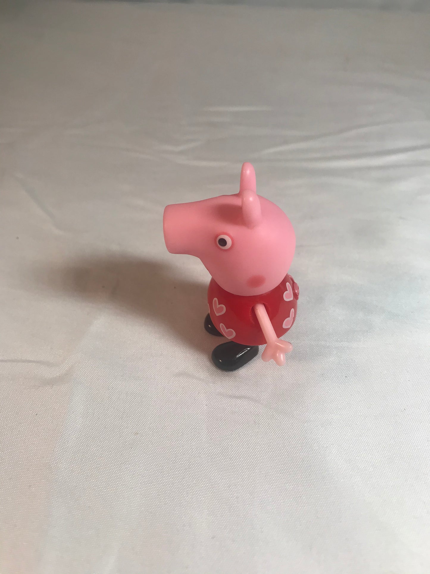 Peppa Pig Red Dress Hearts Mini Figure Jazwares