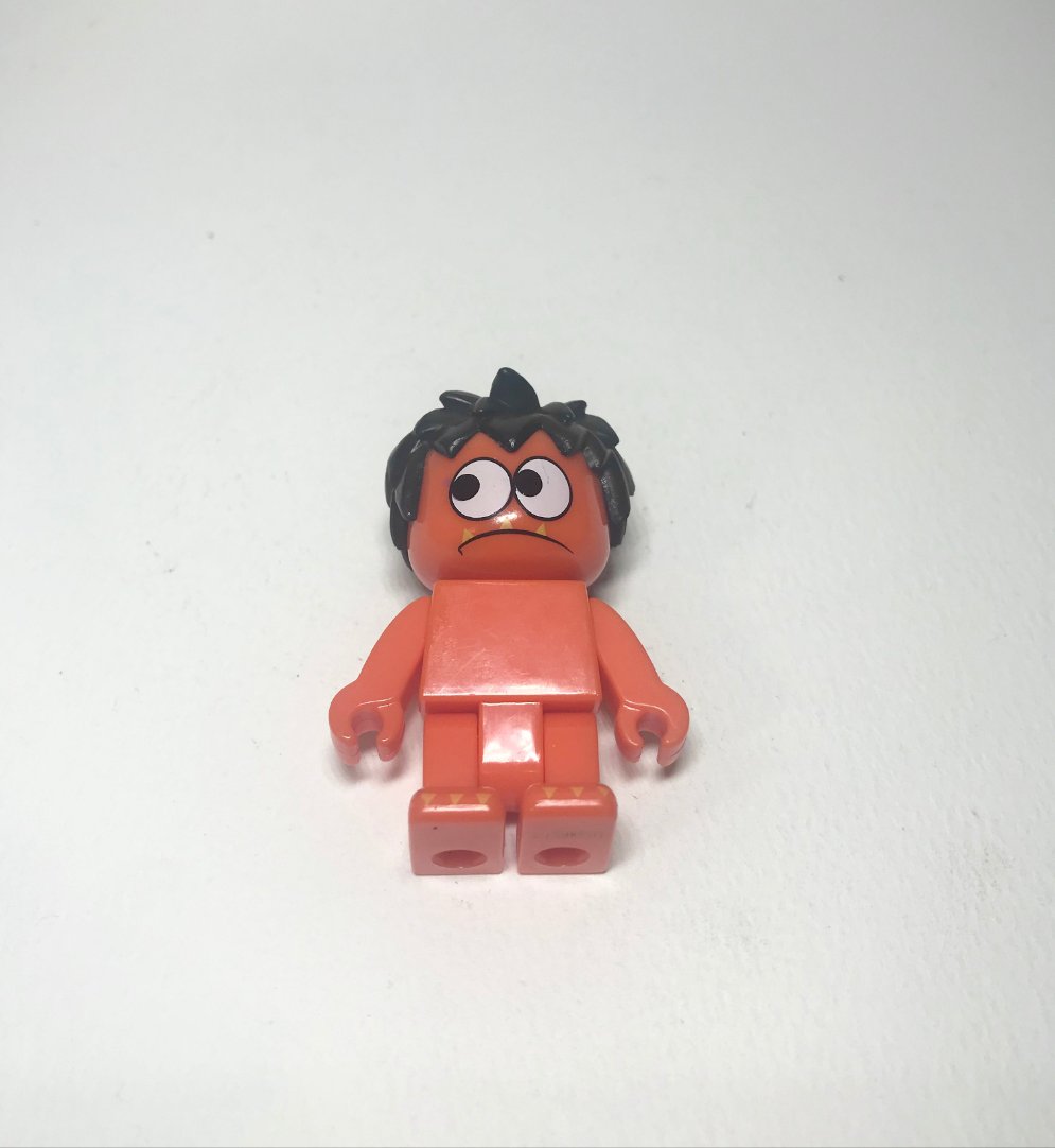 Moe Action Figure 3" Ryan's World From Blind Bag Series 1 Orange Monster Toy