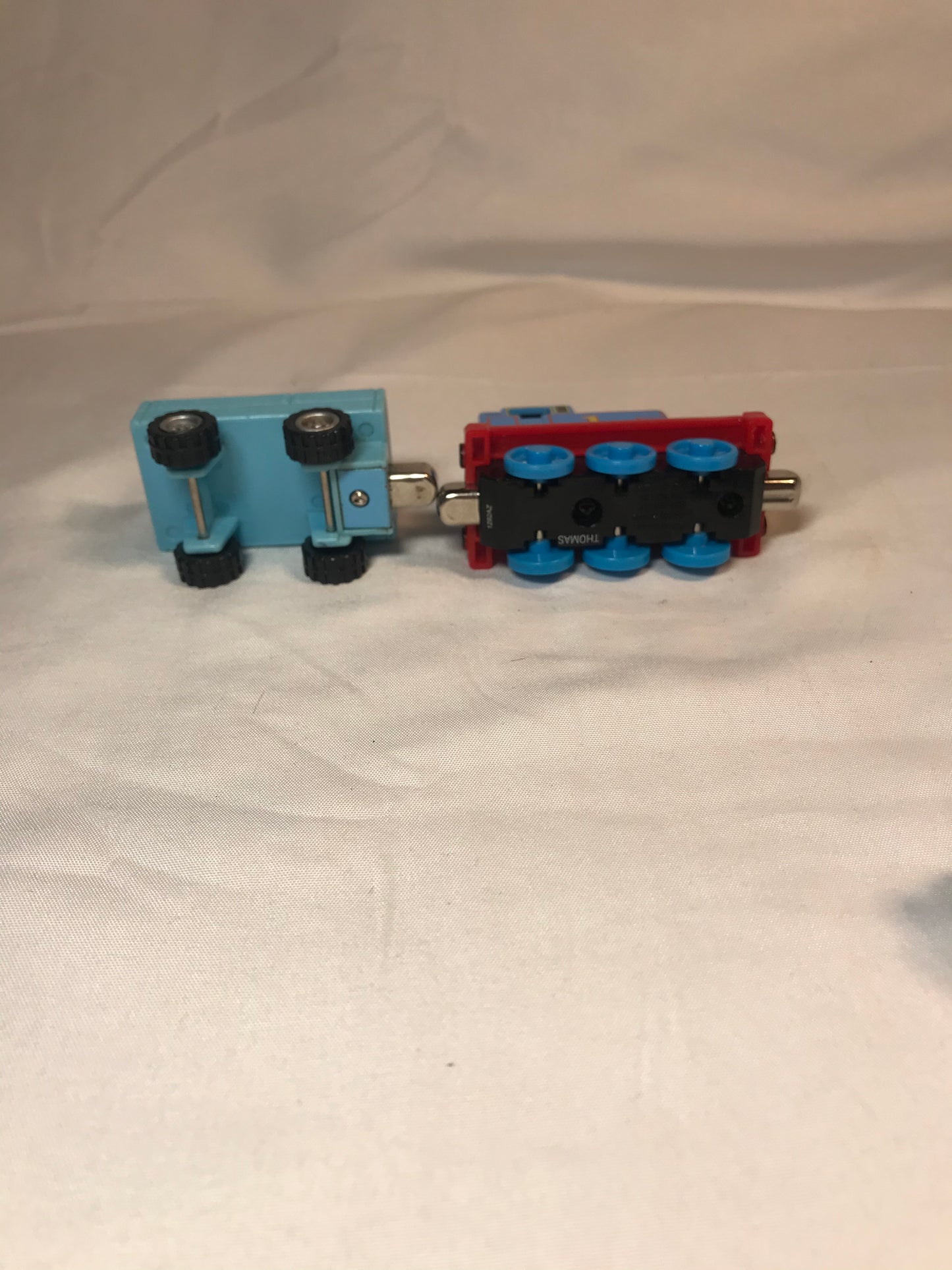 diecast 2002 gullane Thomas with wagon and 2009  thomas with car