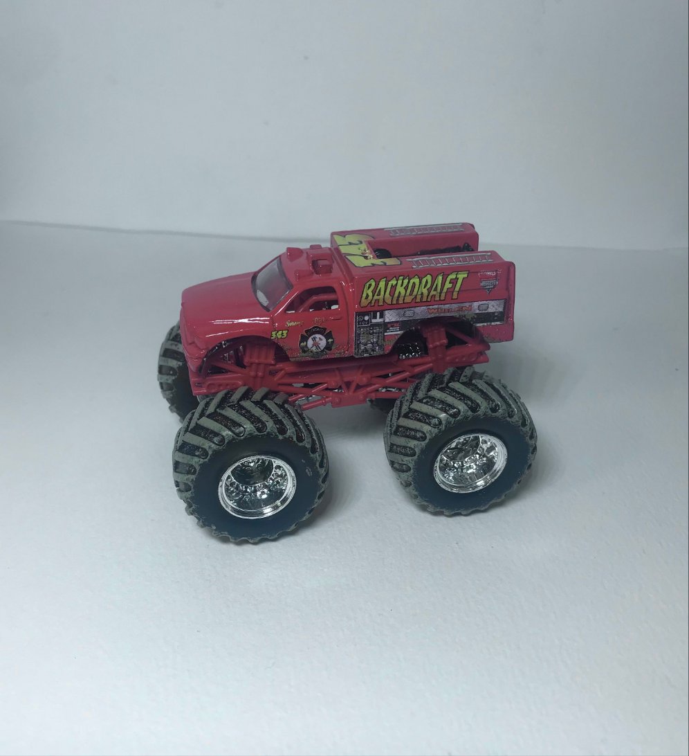 Hot wheels monster jam backdraft