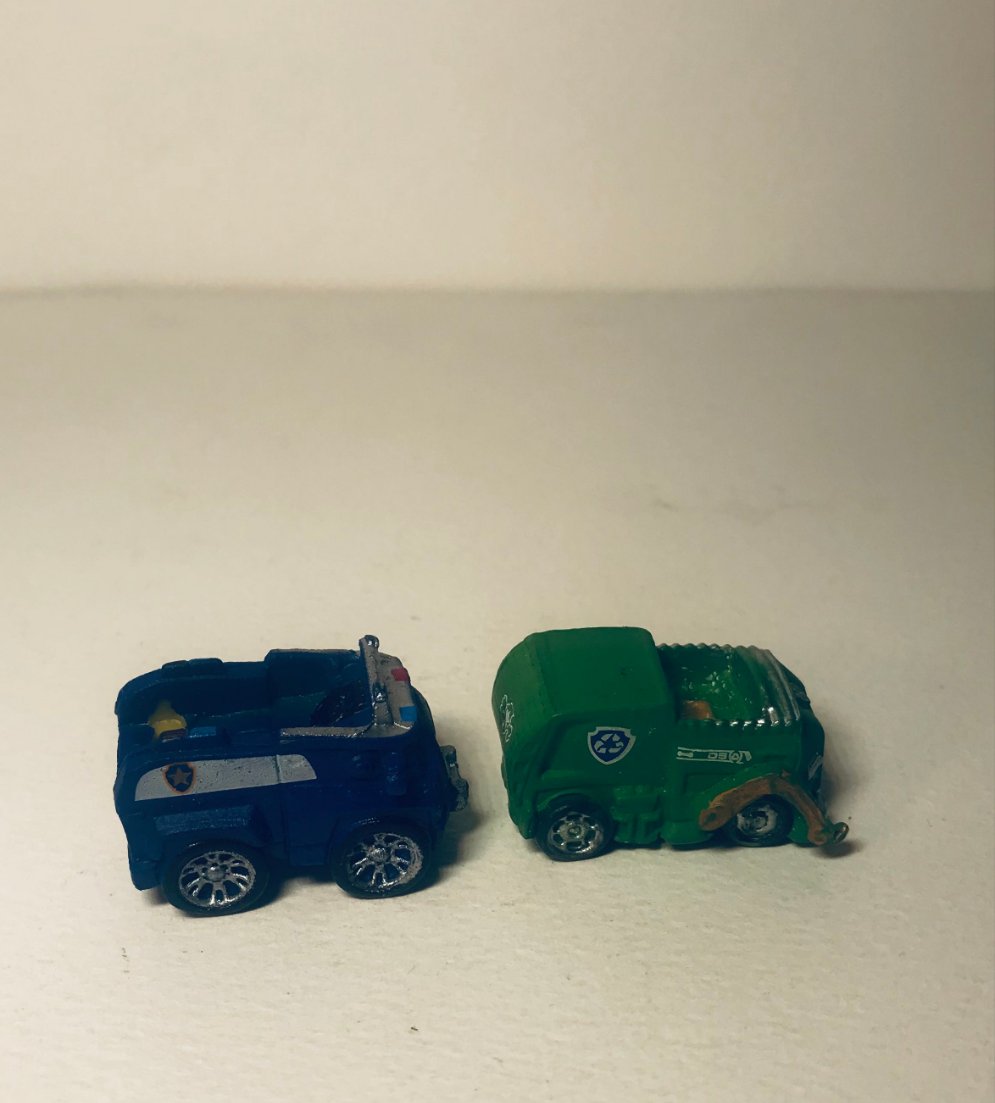 Nickelodeon Paw Patrol  Lot of 2 Truck Sky Marshall Rubble SML