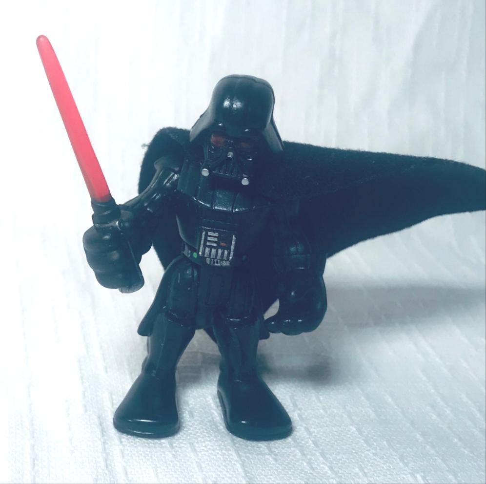 Imaginext Star Wars Galactic Heroes Darth Vader Cloth Cape 2011