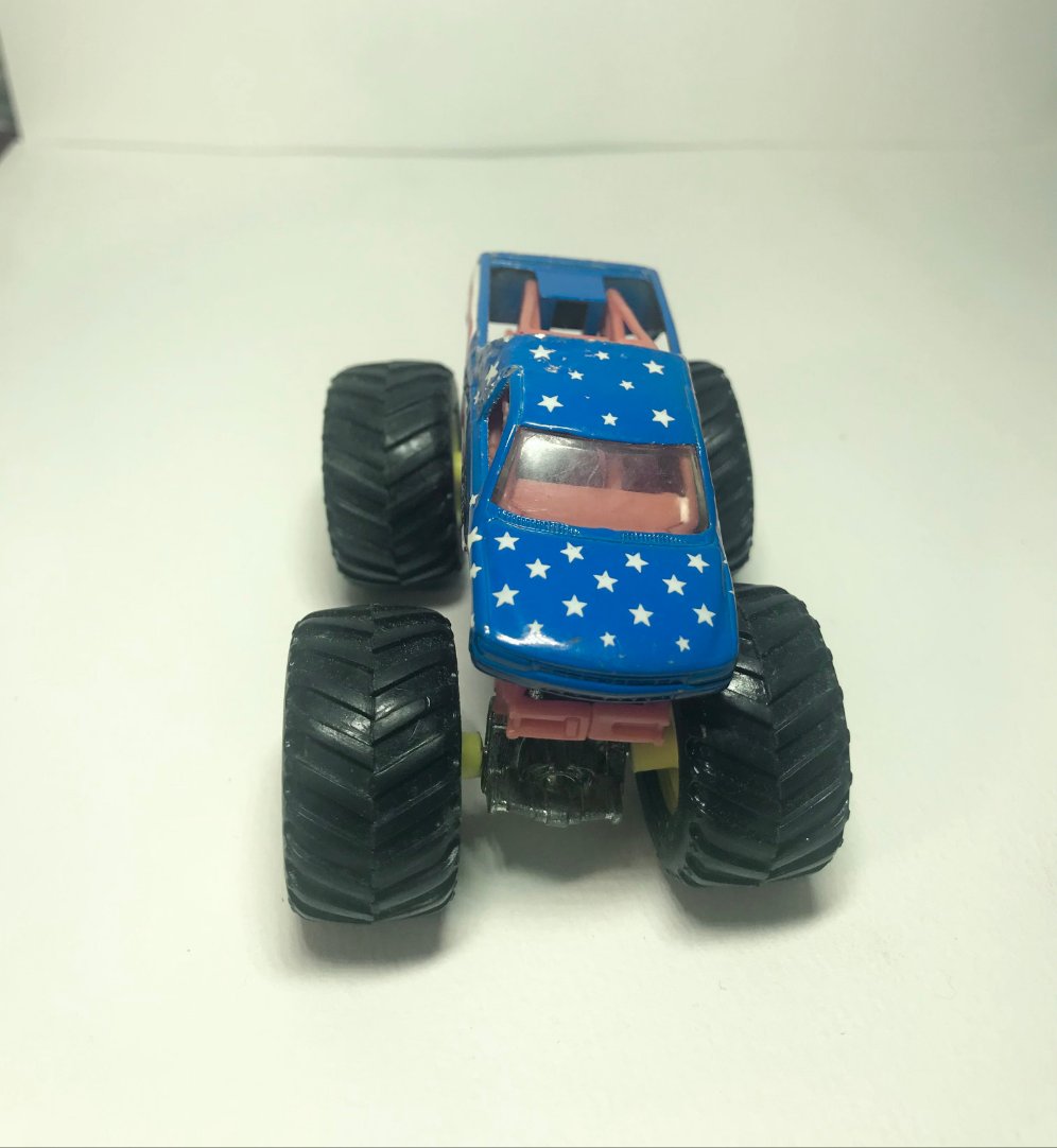 2004 Hot Wheels LONE EAGLE used Monster Jam Truck: 1/64 Scale