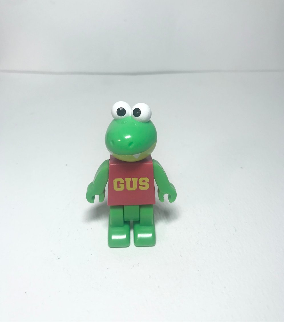 Bonkers Toys Ryan's Green Frog GUS  2.5" Action Figure Adjustable Toy