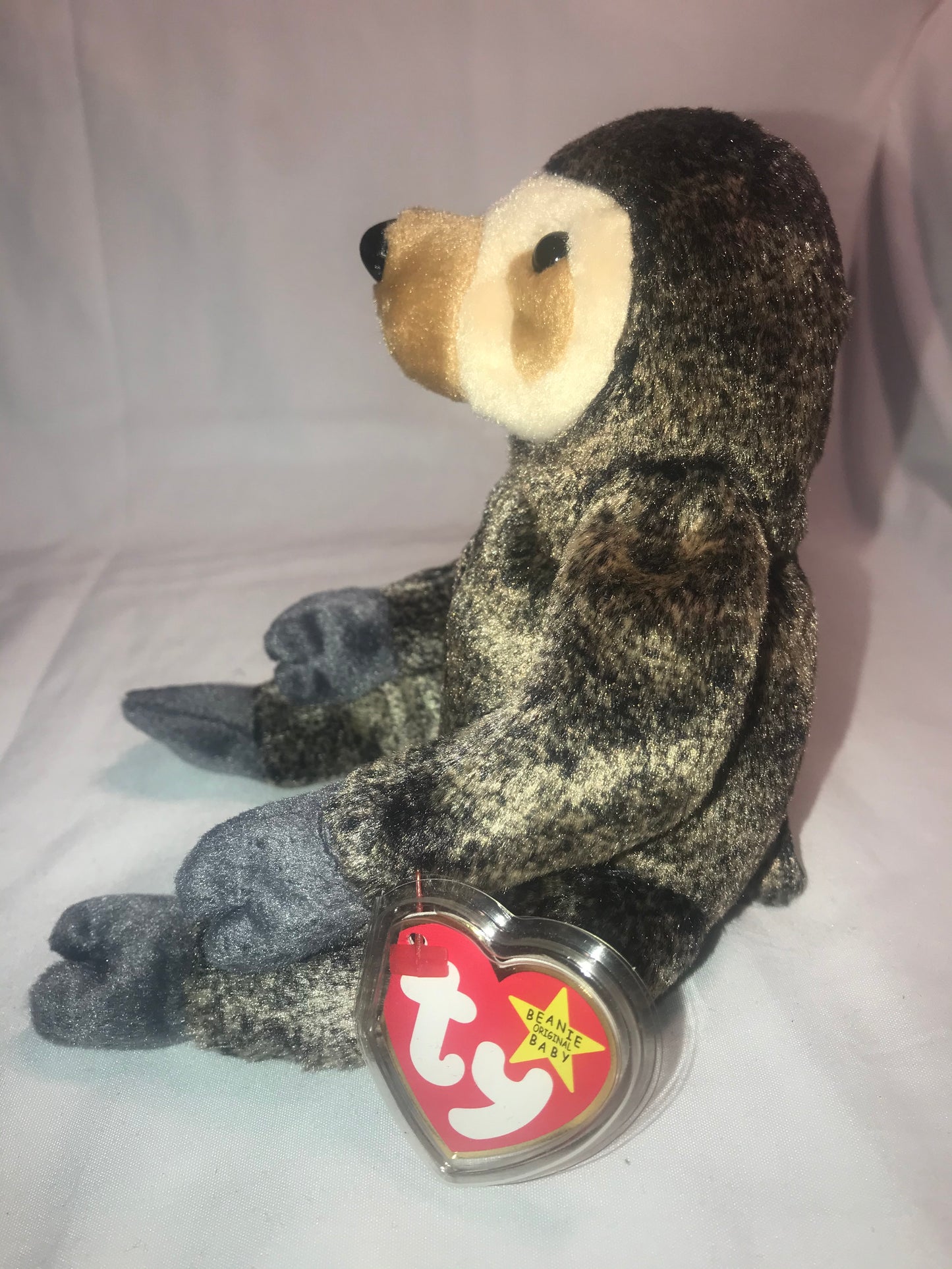 Rare Retired Ty Beanie Baby Slowpoke and “Roam” the ty Buffalo (Set of two).