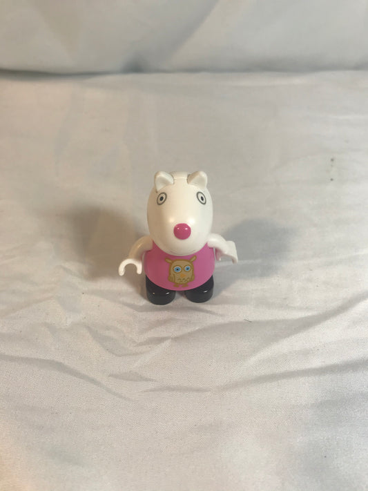 Peppa Pig Build Play Small Figure Bag - Suzy Sheep