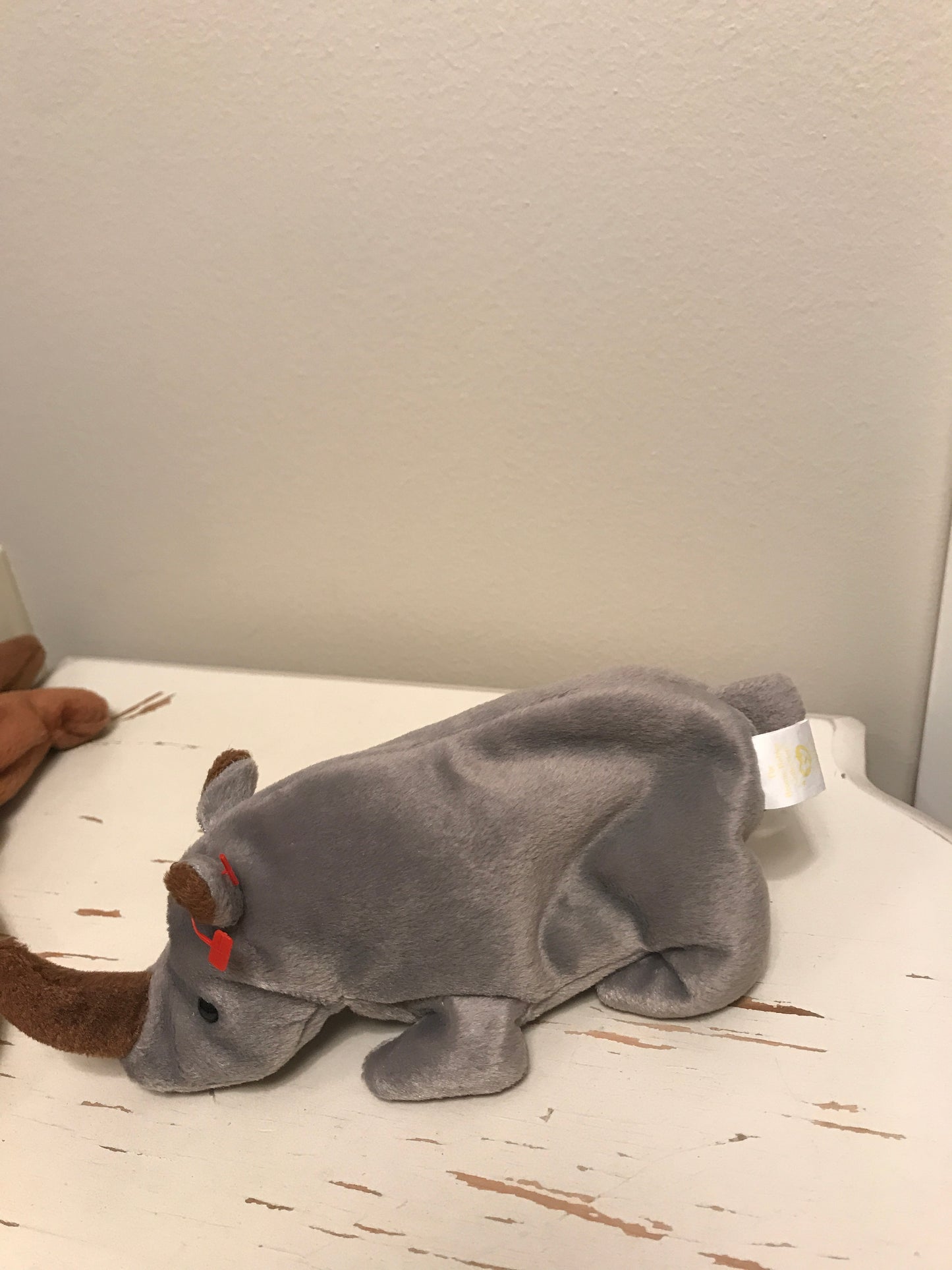 Ty beanie baby - Bucky the Beaver and Spike the Rhinoceros