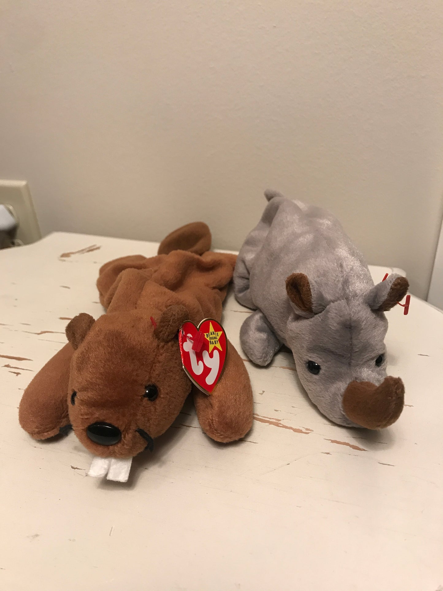 Spike the rhino deals beanie baby value